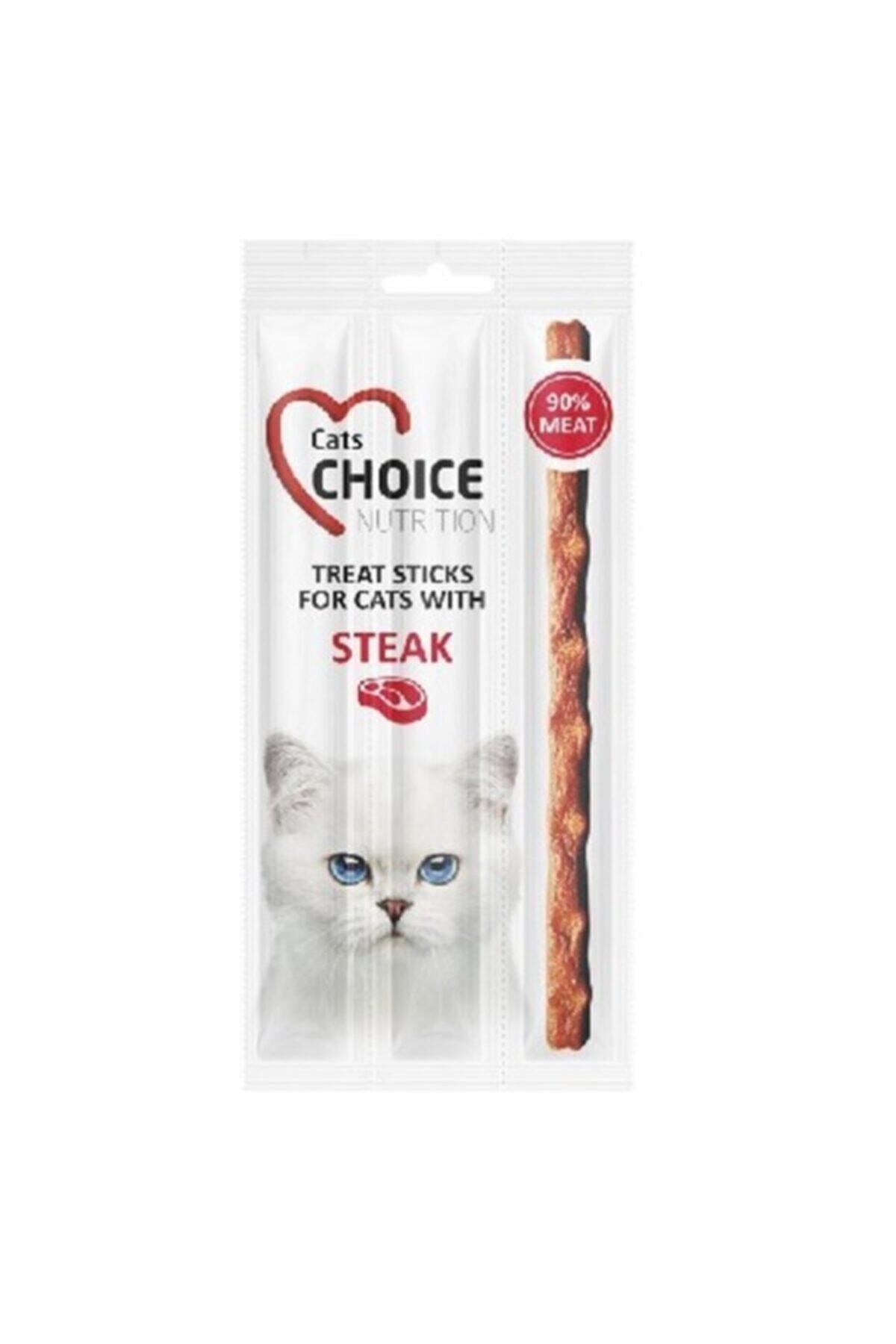 Cats choice Biftekli sticks 15 gr 3'lü