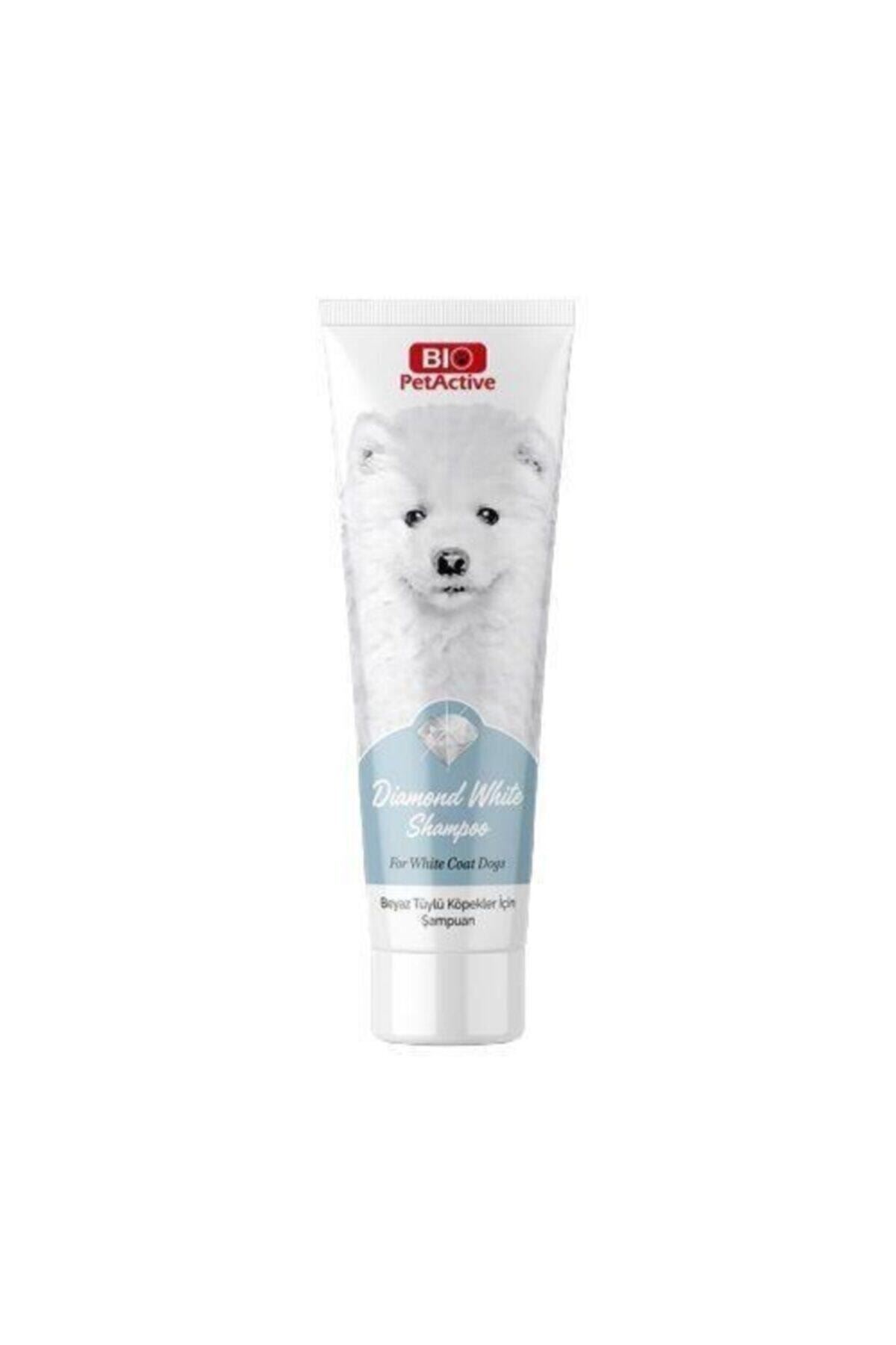 Bio PetActive Diamond Beyaz Tüylü Köpek Şampuanı 250 ml