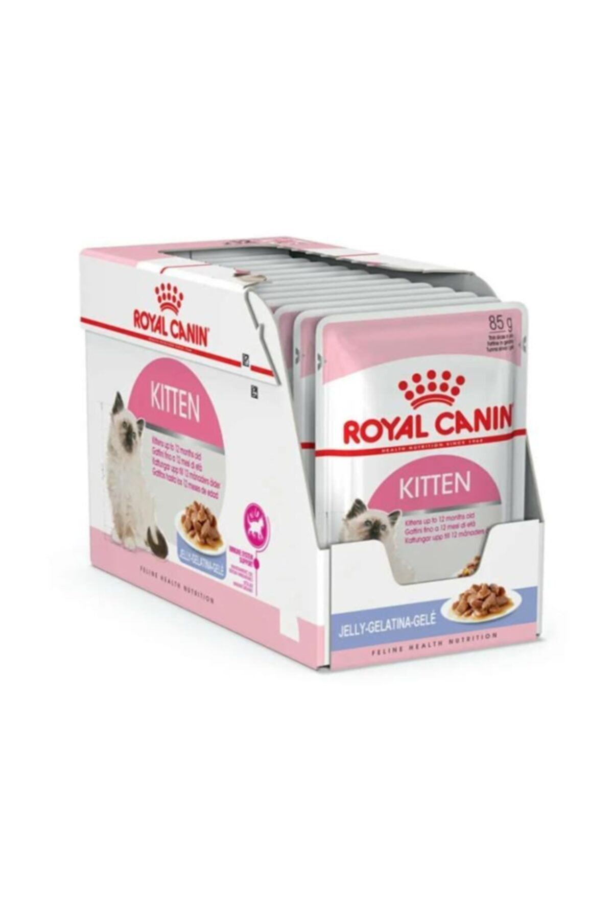 Royal Canin Kitten Jelly 85 gr 12 Adet